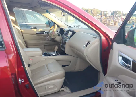 2014 Nissan Pathfinder Platinum из США, поврежденный, VIN 5N1AR2MM3EC605084